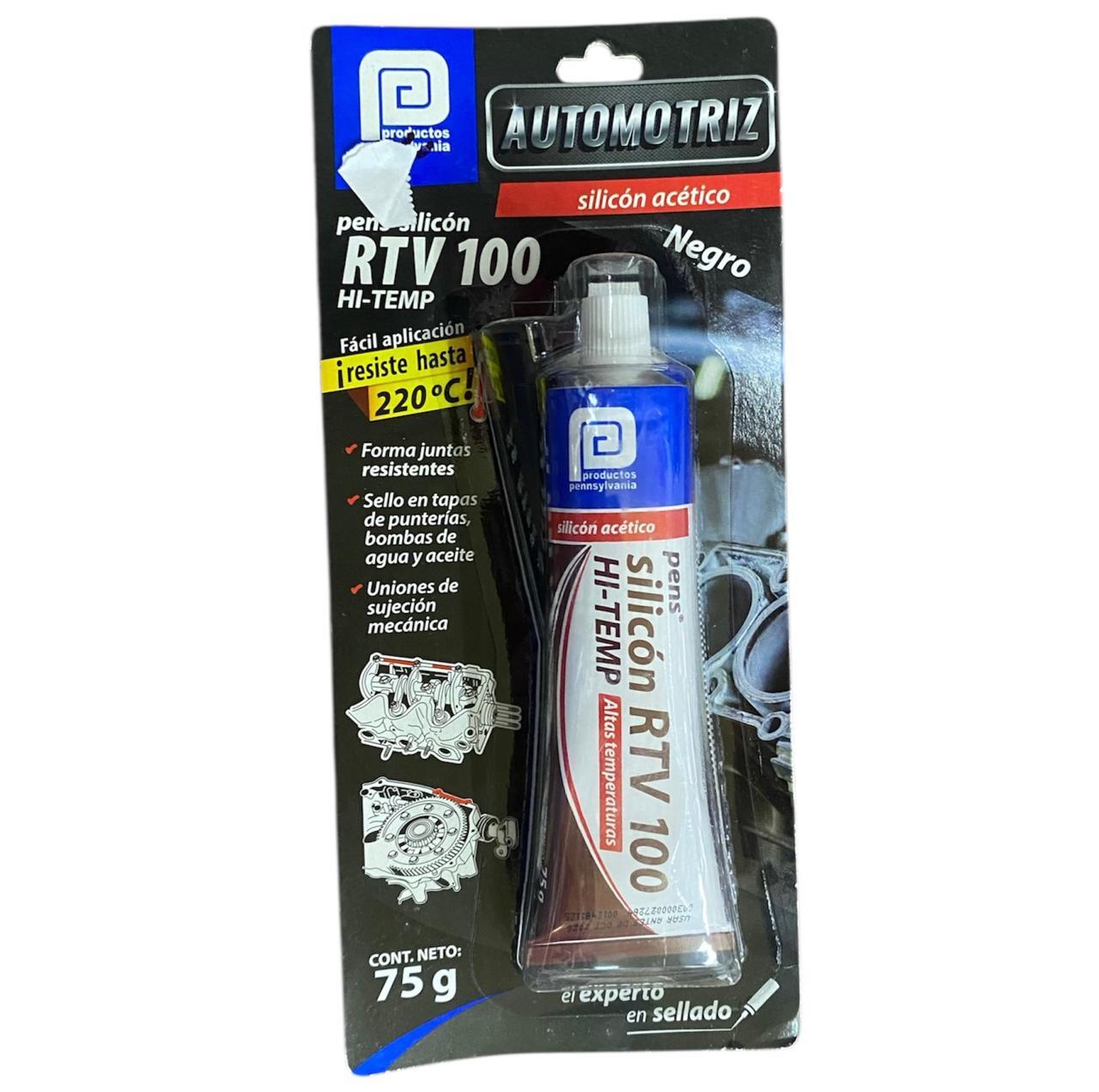 Silicon Negro Automotriz 75gr